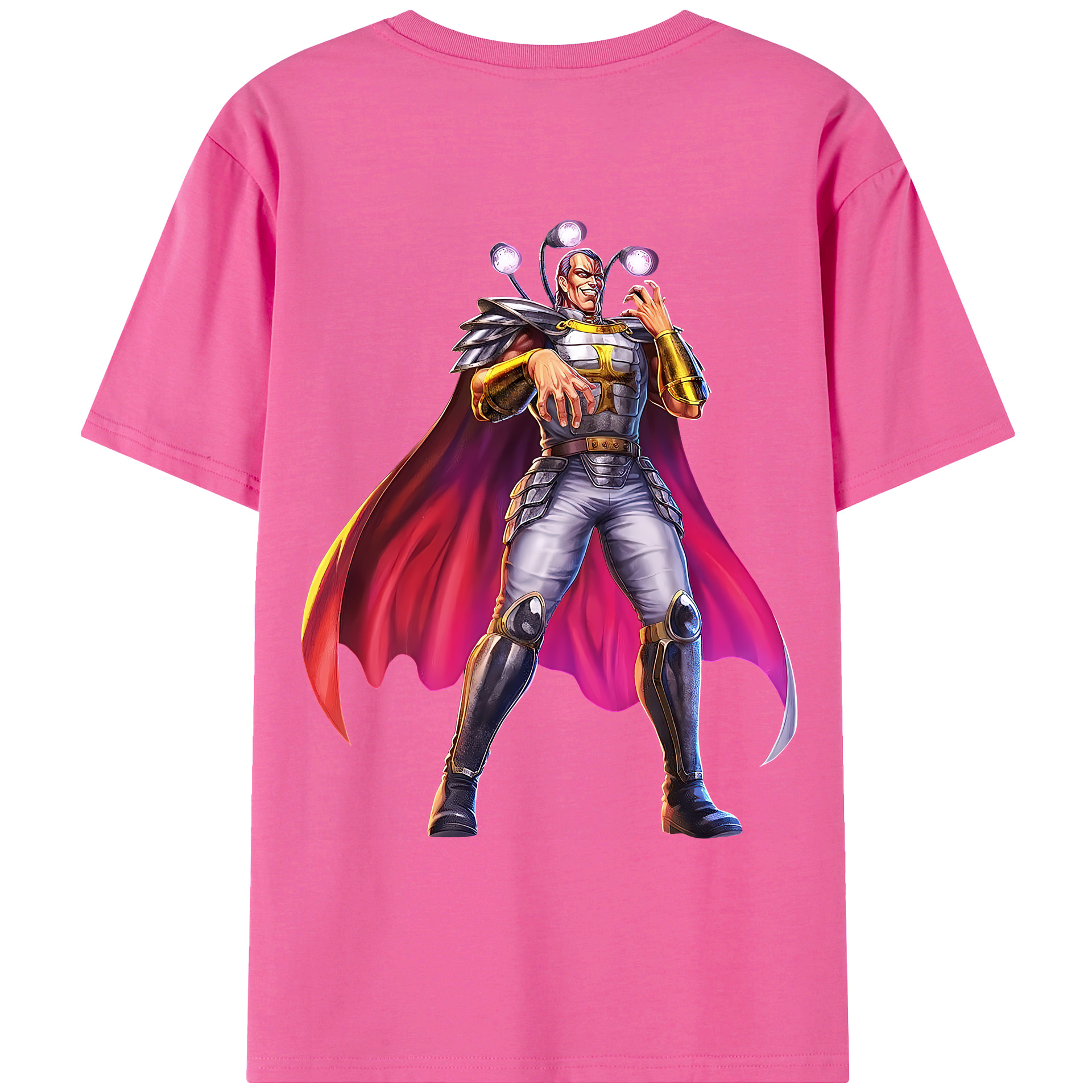 （画像用） 北斗の拳 Fist of the North Star レディース半袖Tシャツ(バックプリント)